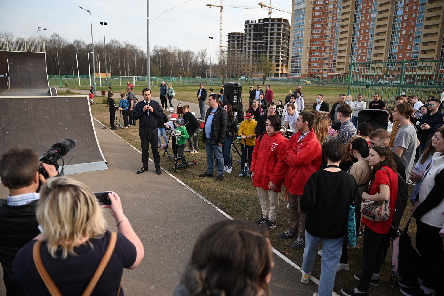 Открытие Скейт-парка в Щелково
